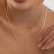 Cadena serpiente finita 45cms