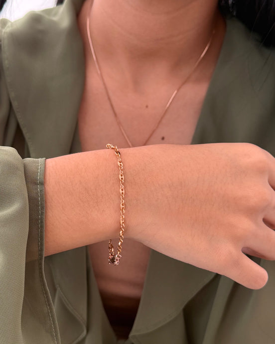 Pulsera Gucci oro Rosa