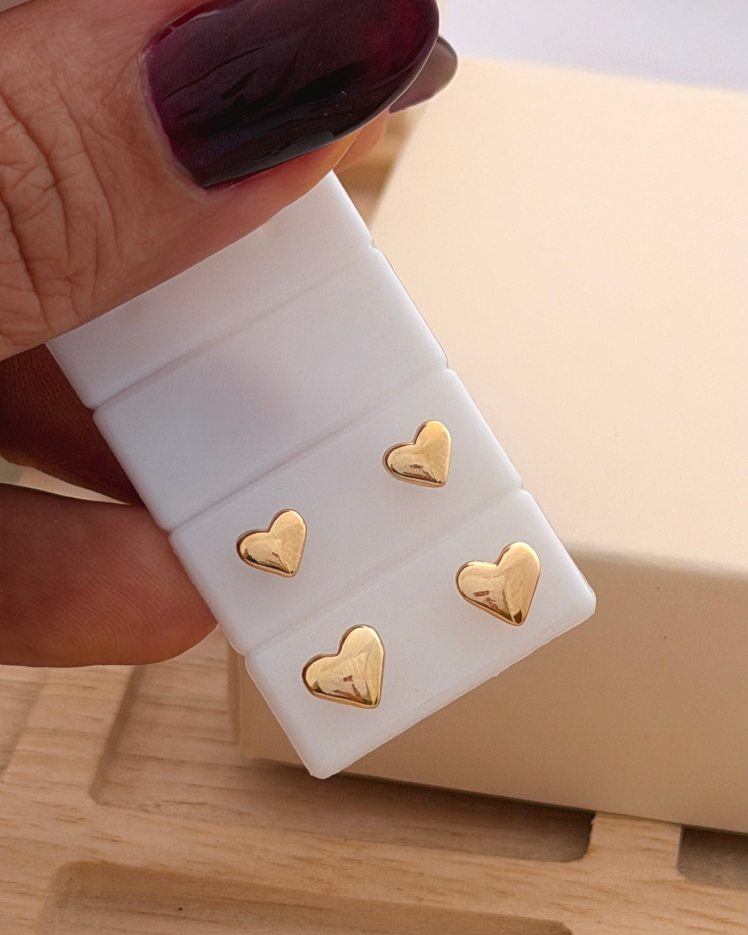 Dúo Aretes corazón