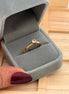 Anillo solitario Circon 5mm