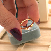 Anillo Circon 6mm