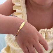 Pulsera Espejo placa 14cm