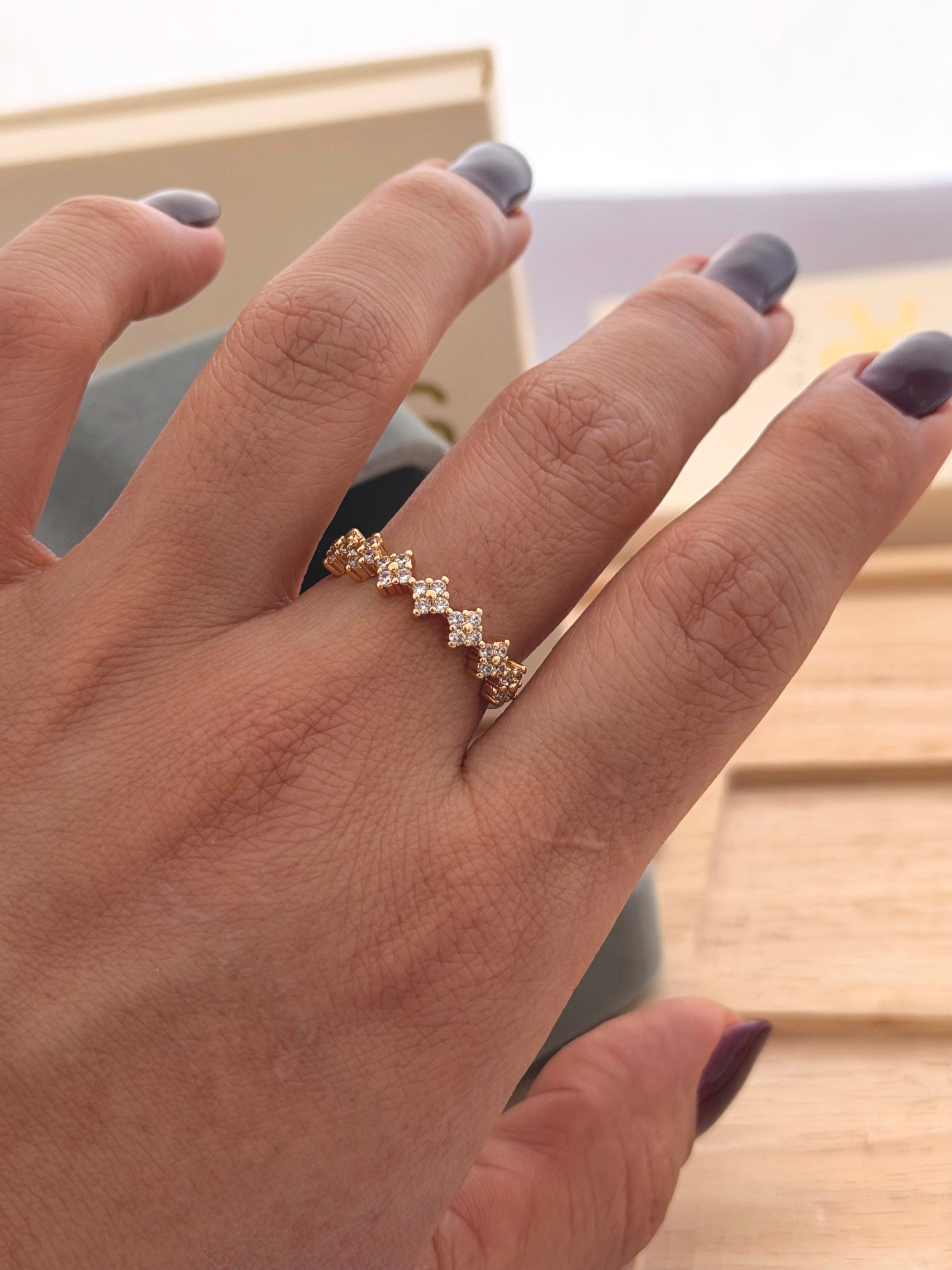 Anillo trébol