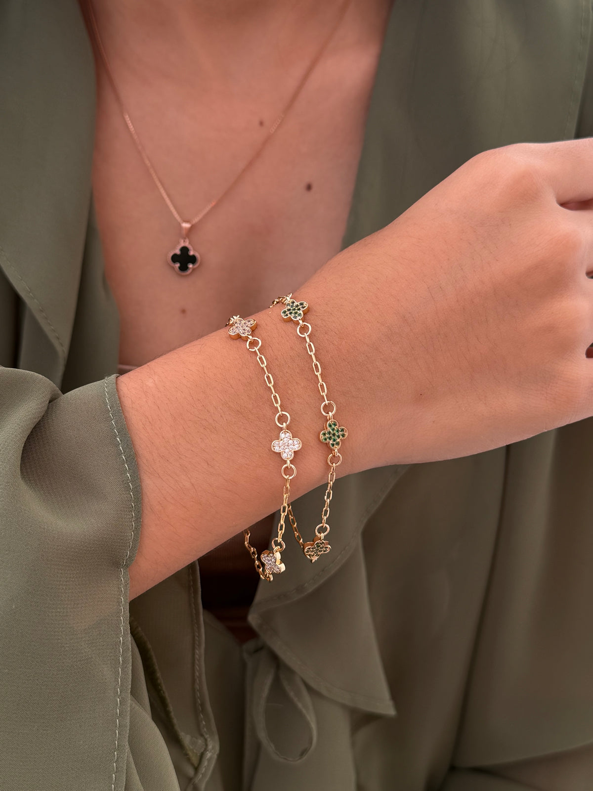 Pulsera Trébol