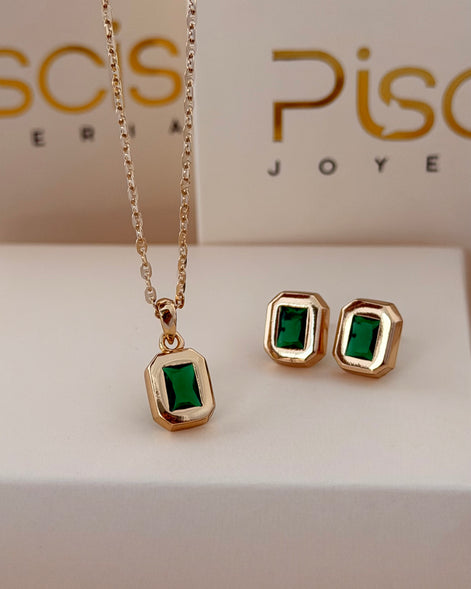 Set Cuadro verde