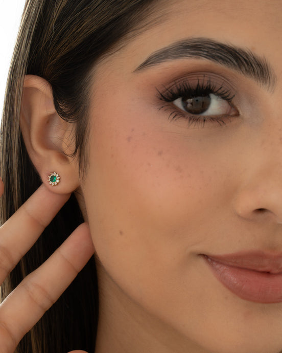Arete Green Fleur 6mm