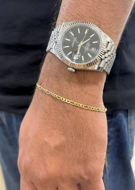 Pulsera 3x1 It 19.5cms base plata