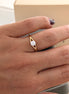 Anillo Circon 6mm