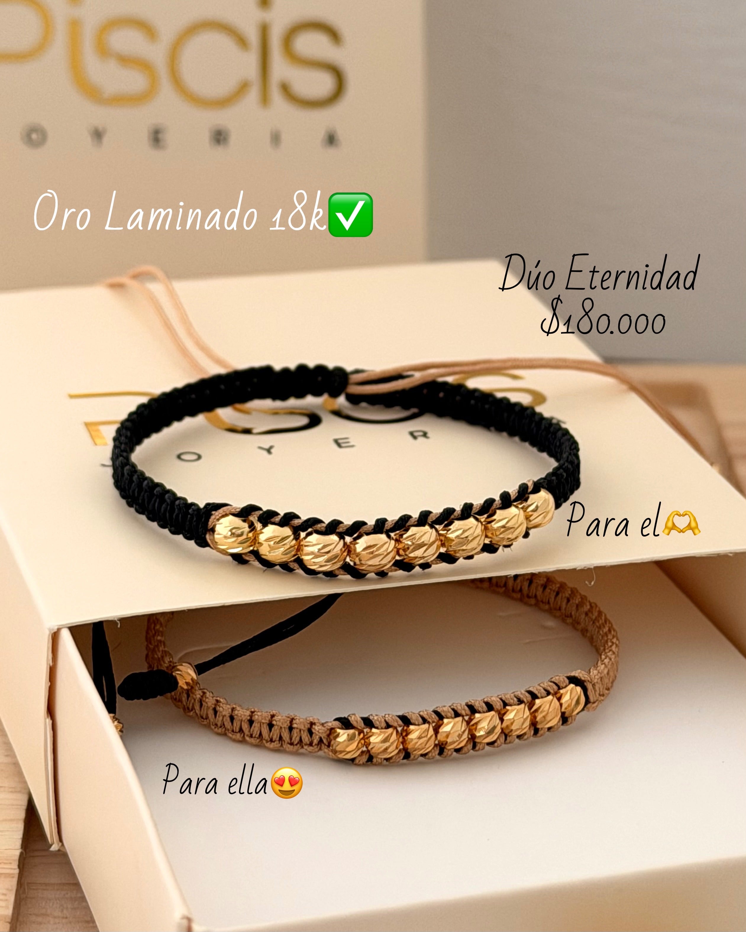 Dúo Eternidad (2 manillas)