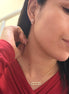Set Gargantilla 40cms con ext y aretes con Rosca