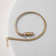 Pulsera Serpiente Finita 15cms más ext