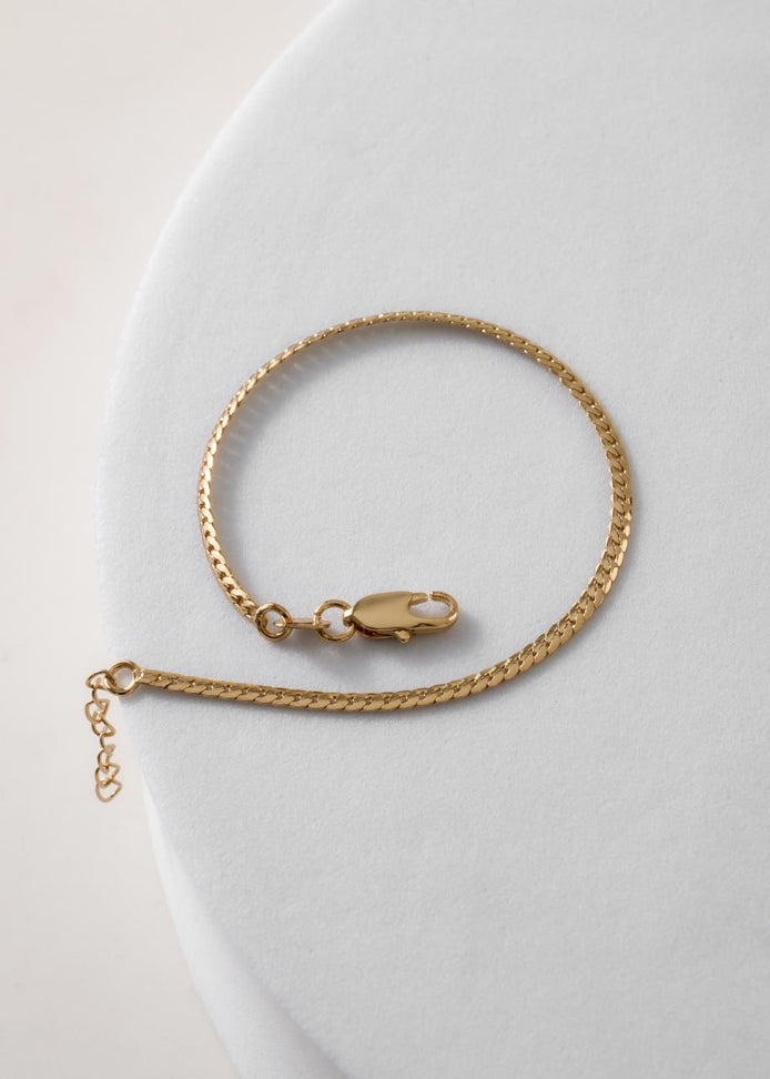 Pulsera Serpiente Finita 15cms más ext