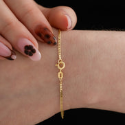 Pulsera Cubanita 1.5mm 15cms con ext