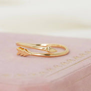 Anillo Flecha Ajustable