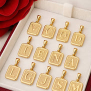 Cadena 45cms + Dije Placa Inicial