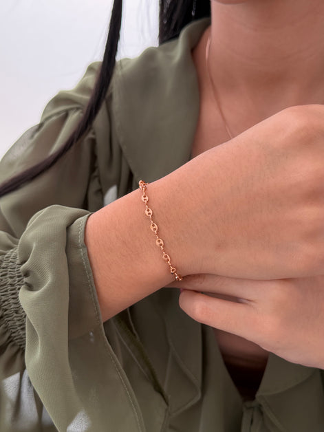 Pulsera Gucci oro Rosa