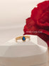 Anillo Gotico Azul circonias