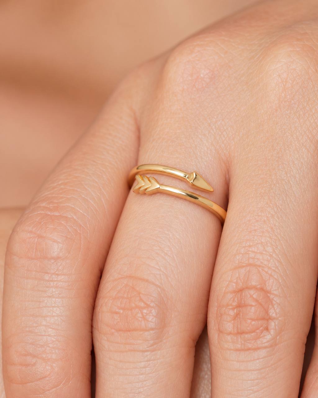 Anillo Flecha Ajustable