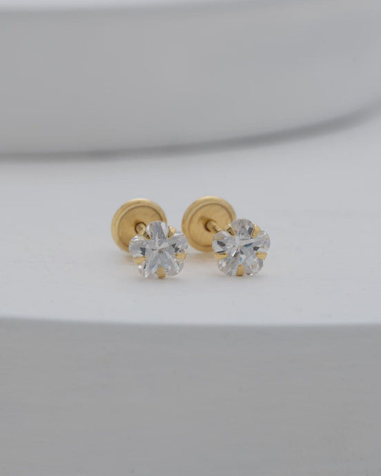 Arete estrella con Rosca