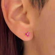 Arete Flor Magenta
