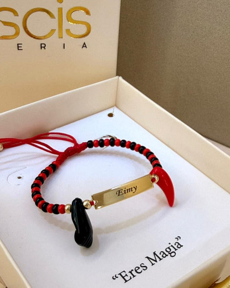 Manilla Placa Bebé Marcada