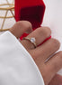 Anillo Circon Crystal 6mm