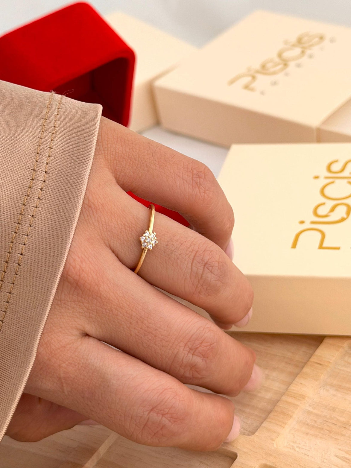 Anillo Flor